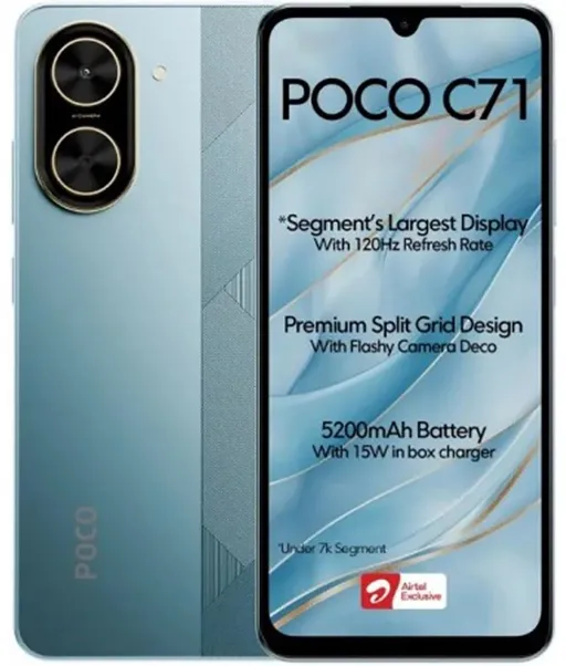 Poco C71 128GB RAM 4GB - تصویر 2