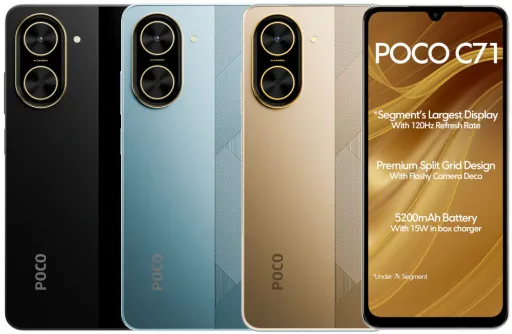 Poco C71 128GB RAM 4GB - تصویر 7